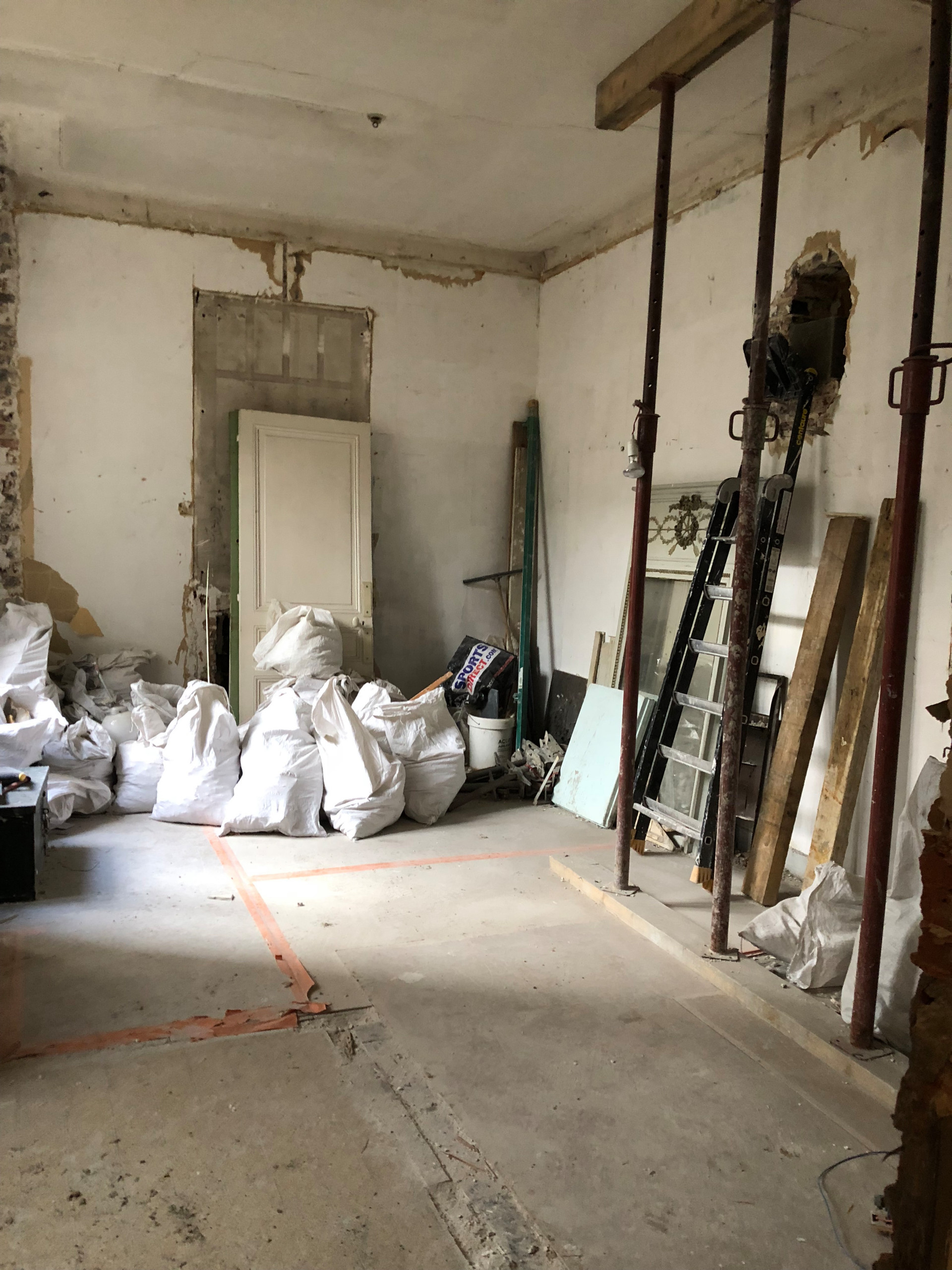 Création d'un 3 pièces à Paris