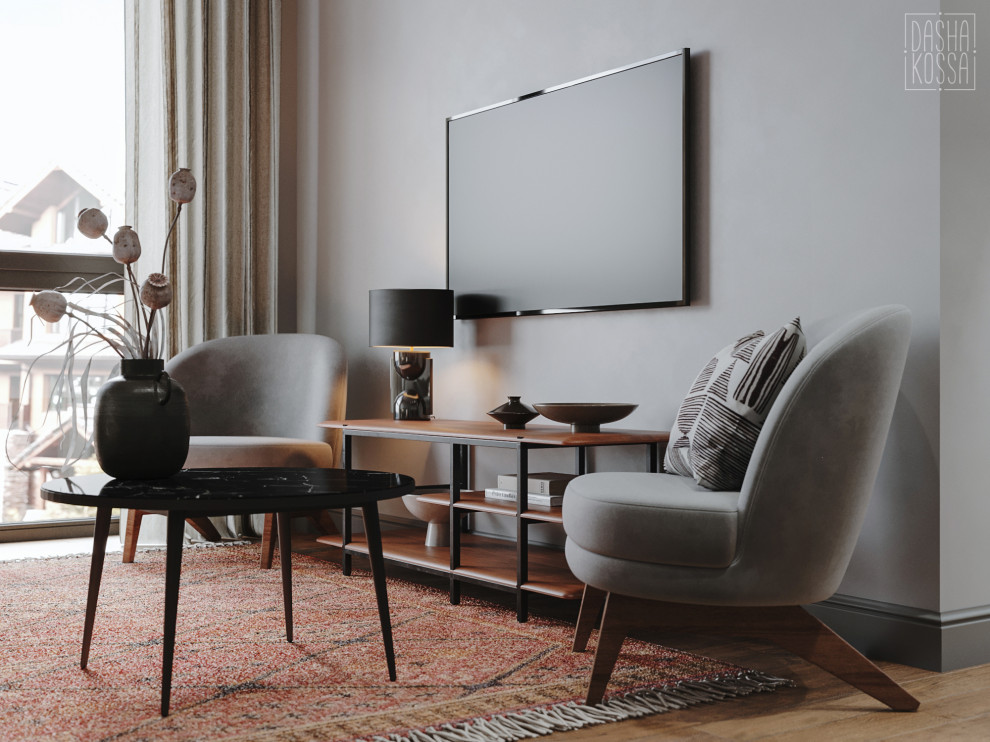 Двухуровневая квартира, шоу рум для девелоперов