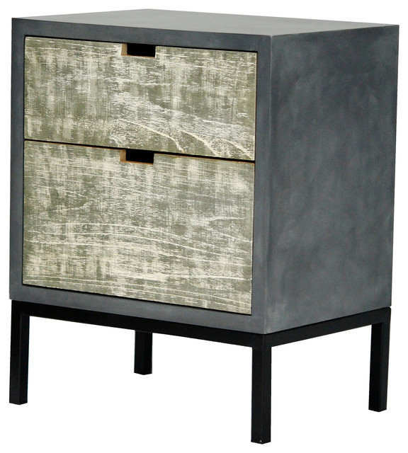 Nova 2 Drawer Accent Chest Gray With Distressed Nova 2 Drawer Accent Chest Gray With Distressed Chests And Cabinets By Heather Ann Creations
