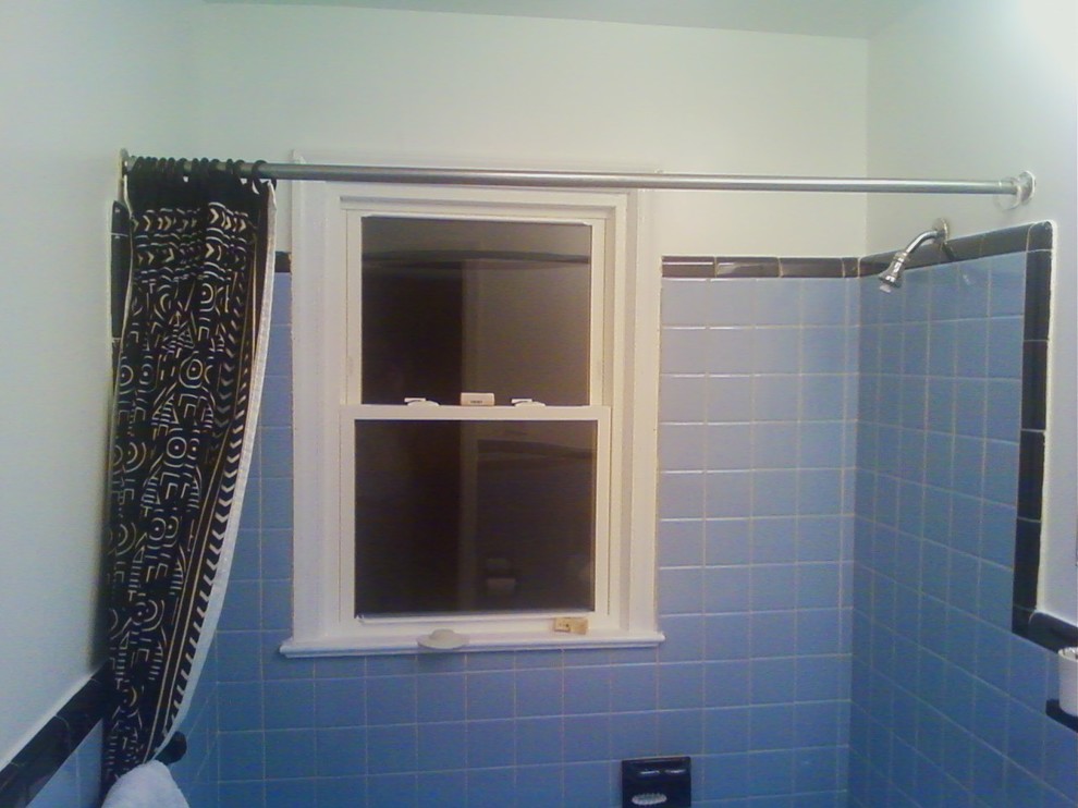 Need help with bathroom makeover (large window in shower)