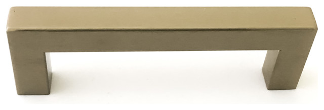 Square Bar Pull Cabinet Handle Gold Champagne Stainless 12 Mm