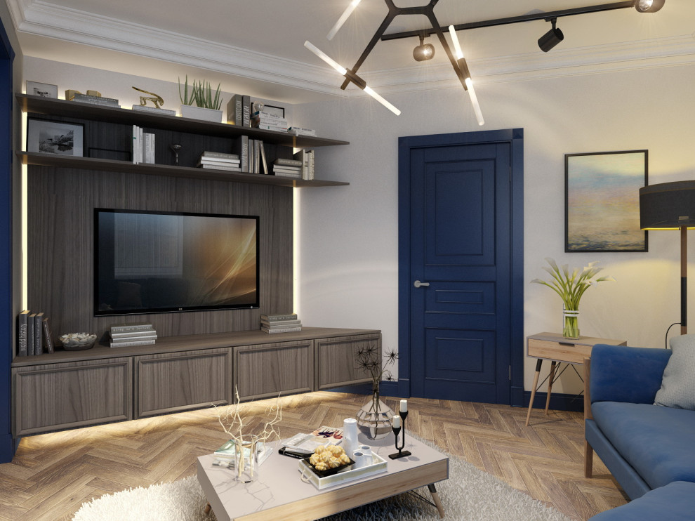 Стильная кухня-столовая