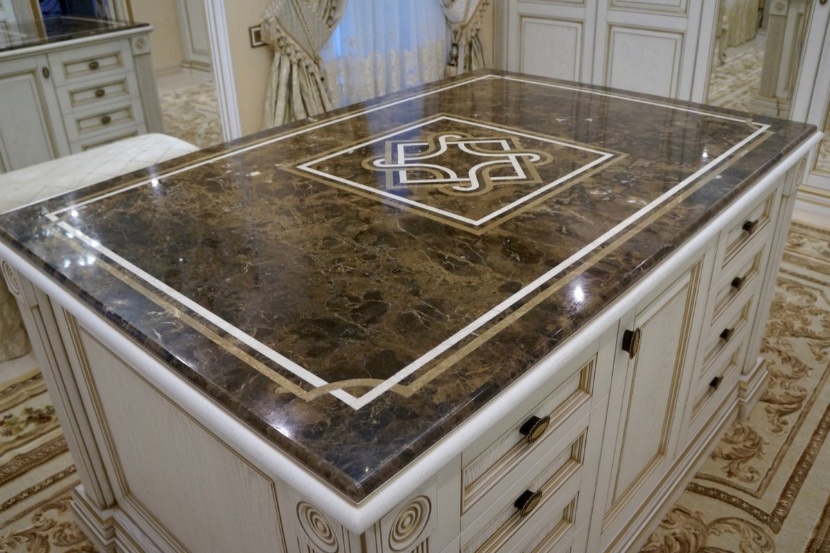 Фото столешницы из камня