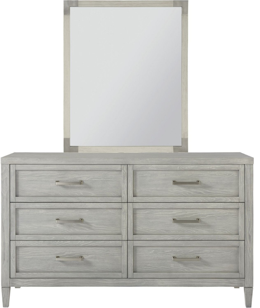 Universal Furniture Coastal Living Escape Small Space Dresser w/Mirror