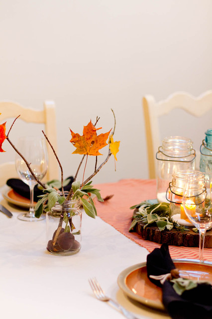 Fall Tablescape classico-sala-da-pranzo