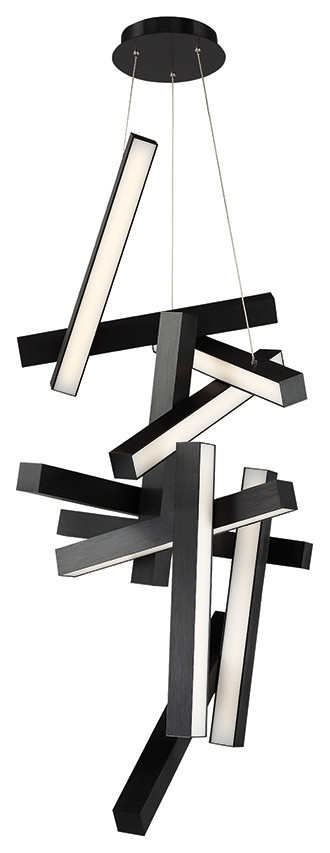 Chaos Led Round Chandelier 3000k Modern Pendant Lighting By Modern Forms