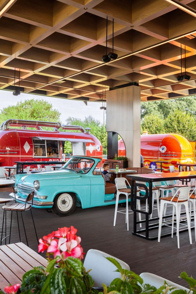 Рестопаркинг в Парке Горького