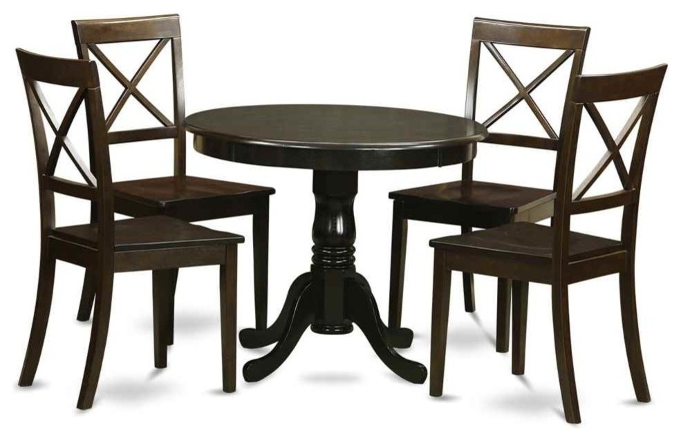 5-Piece Kitchen Set With 4 Chairs