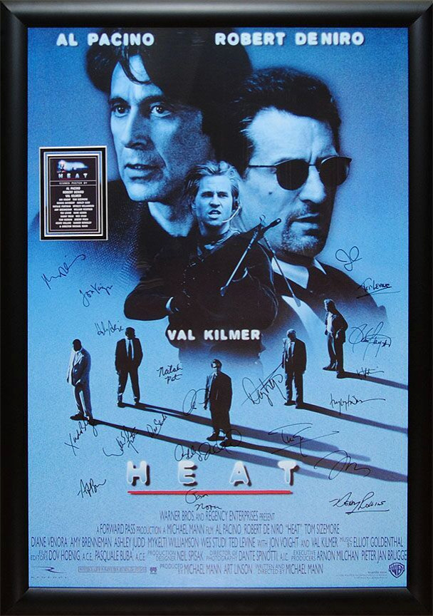 Heat Signed Movie Poster, Custom Frame Contemporary Prints And Posters by Dream On