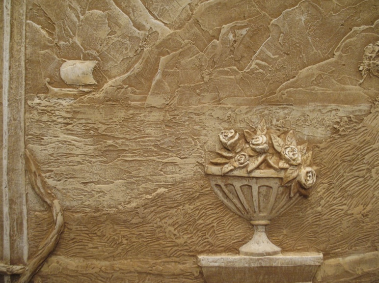 Фрески, росписи, барельефы