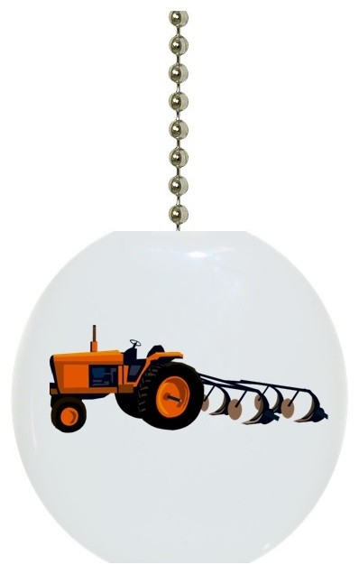 Orange Tractor Ceiling Fan Pull Contemporary Ceiling Fan