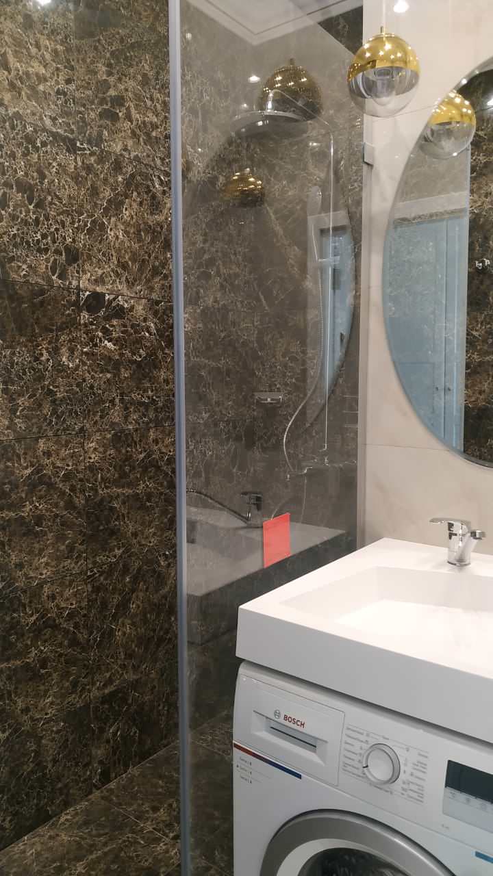 Светлый интерьер однокомнатной квартиры 38 кв.м.