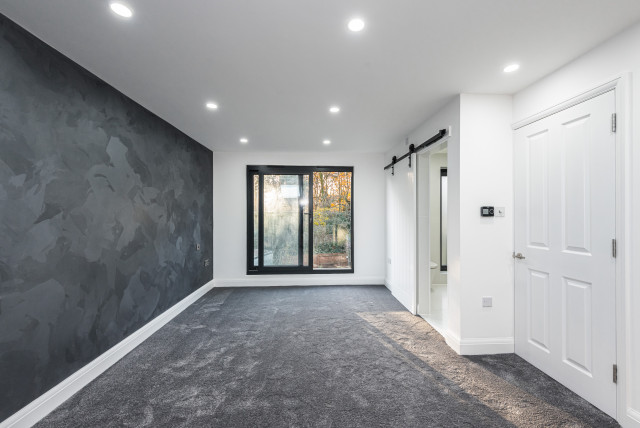Larkshall Crescent. modern-bedroom