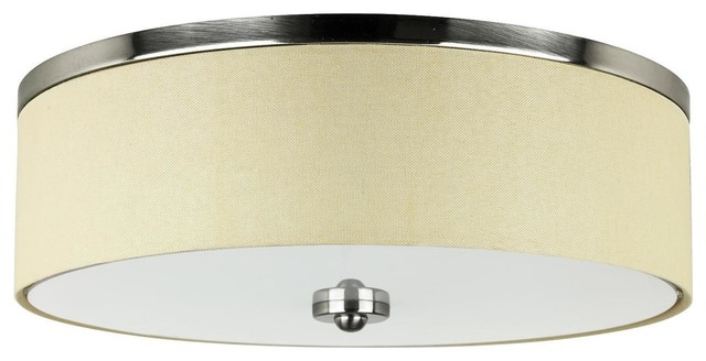 Sunlite Led Fabric Flush Mount Transitional Flush Mount