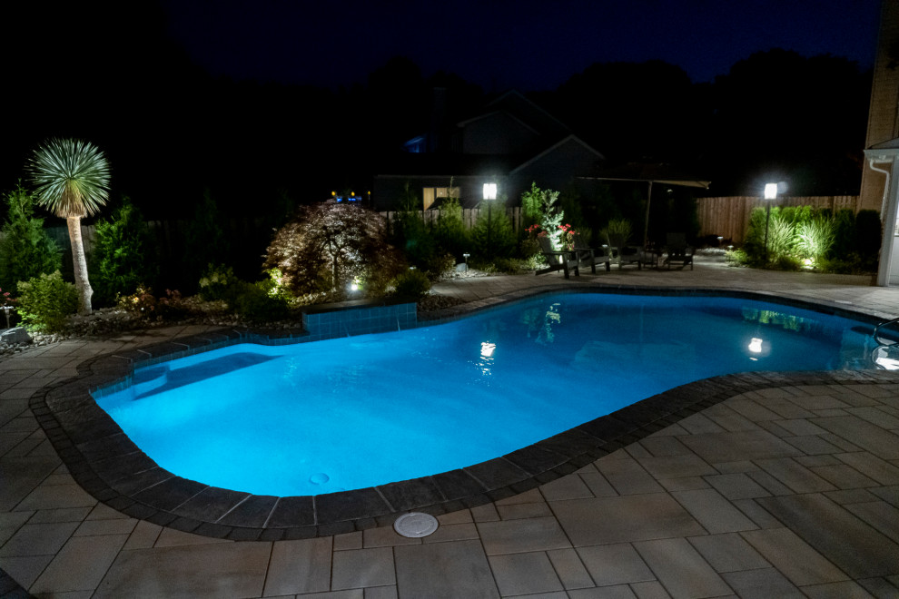 Manalapan, NJ: Pool Patio, Artificial Turf, Outdoor Kitchen