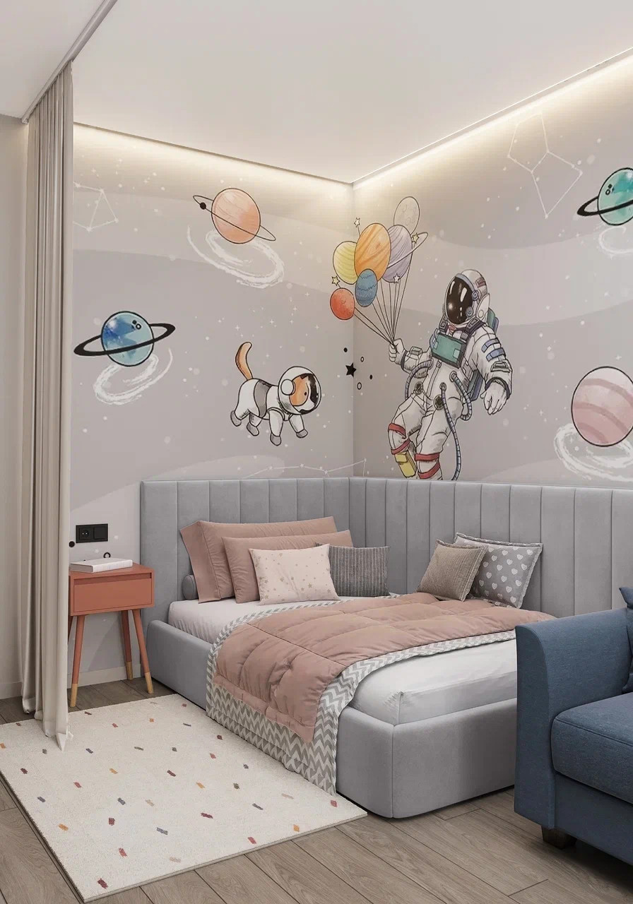 Классический стиль в двухкомнатной квартире