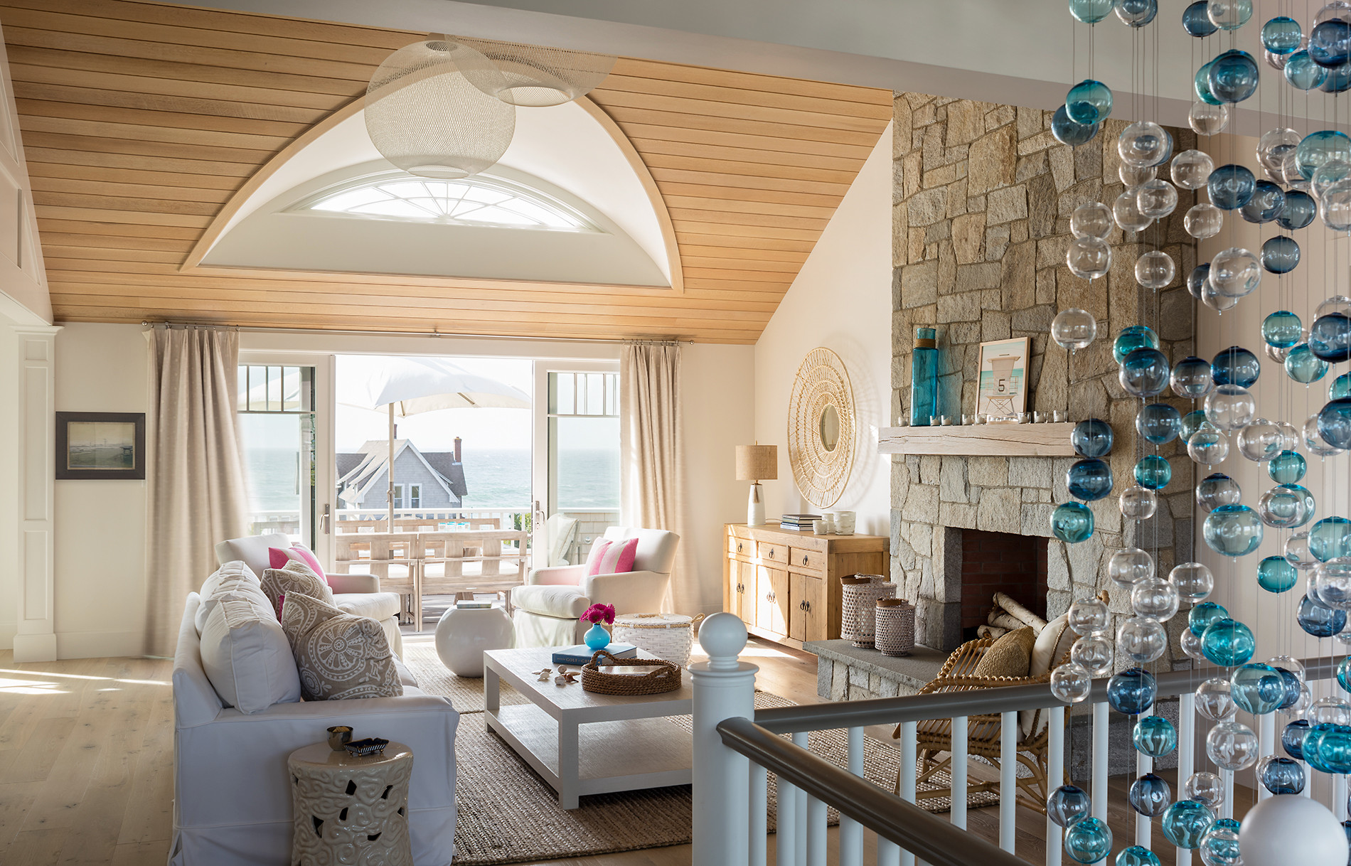 75 Coastal Living Room Ideas You'll Love - January, 2026 | Houzz, image size:1900x1218