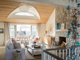 Beach Style Living Room by SV Design