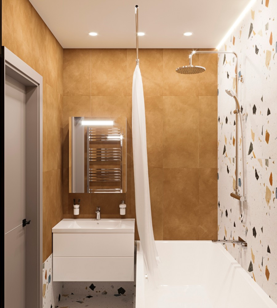 Дизайн трехкомнатной квартиры в современном стиле