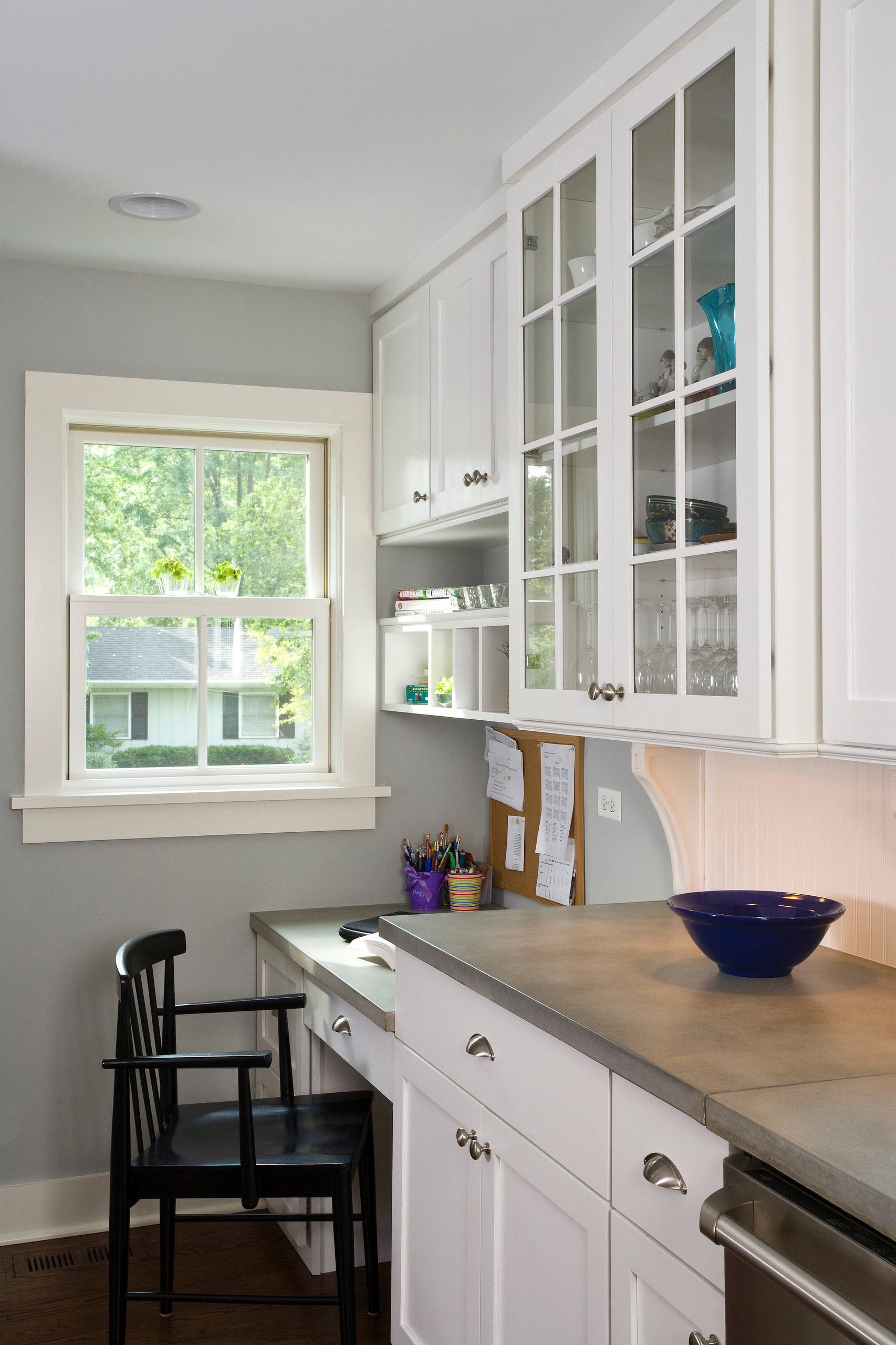 Mom's Desk in Kitchen