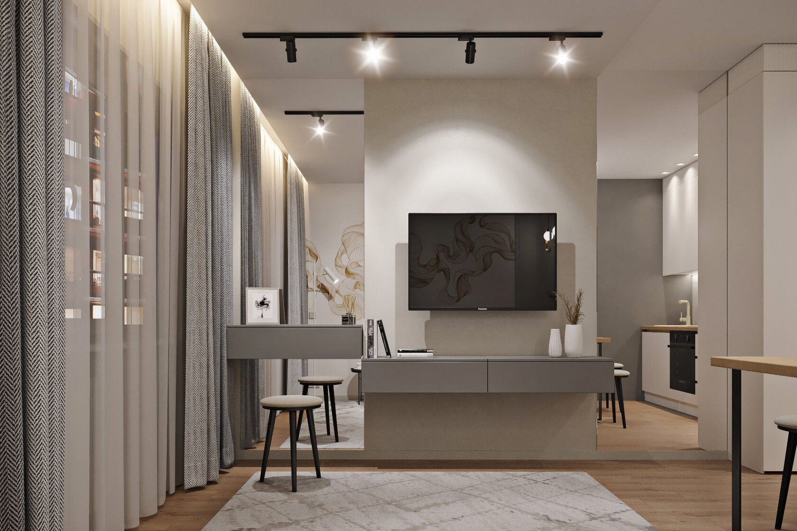 Студия для девушки - студентки