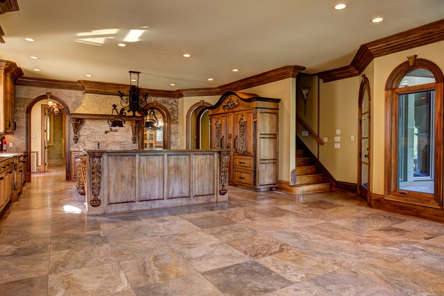 Valley Falls Estate classico-cucina