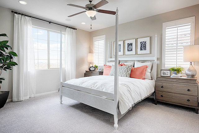 Lillian model home in Las Vegas modern-schlafzimmer
