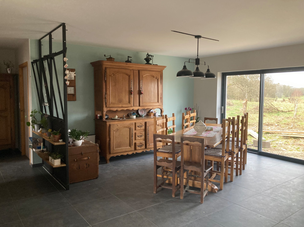Séjour combinat modernité et ancien