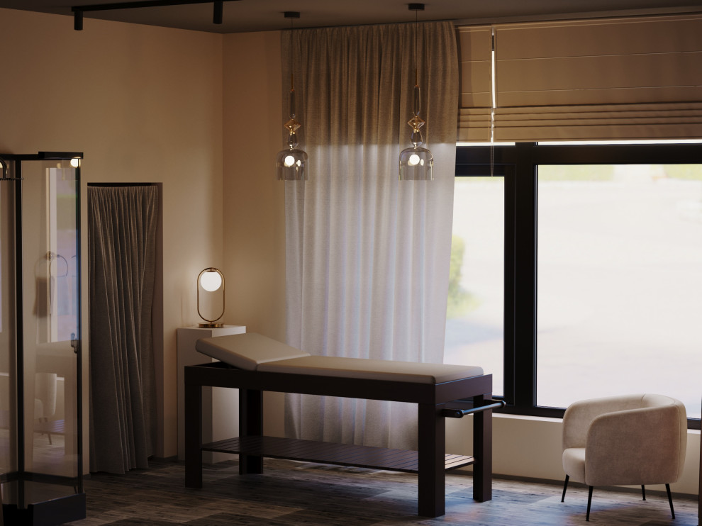 Дизайн проект студии красоты