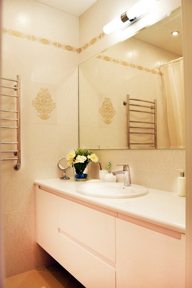 Интерьер с белыми акцентами