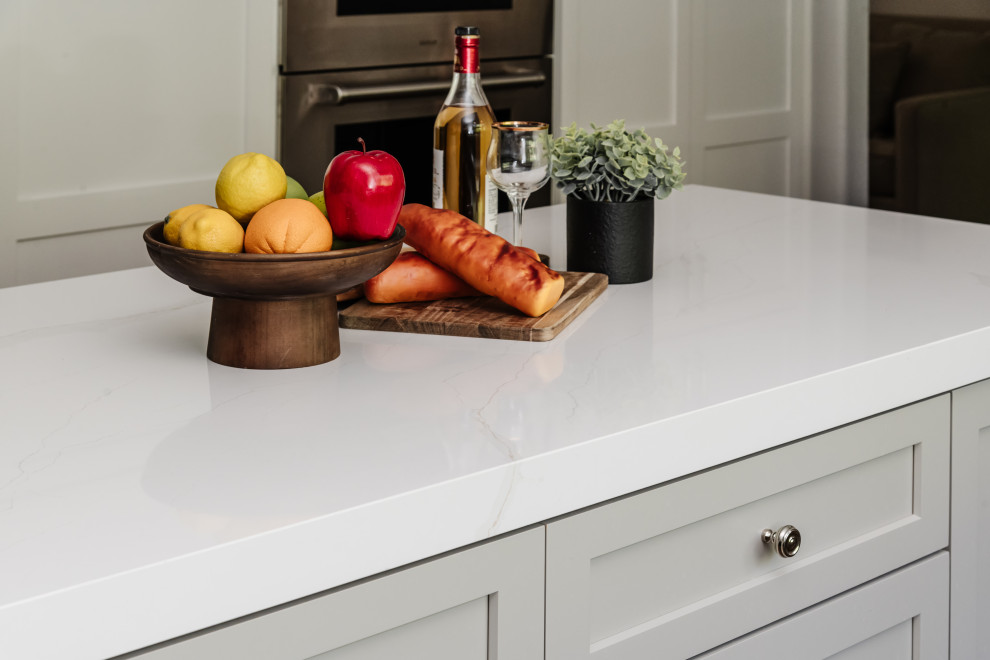 Transitional home design photo in Orange County