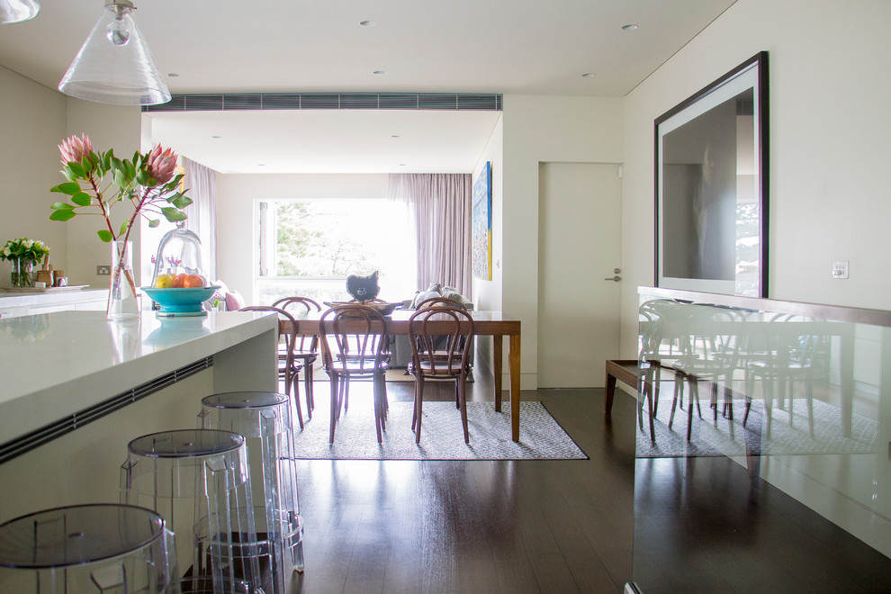 Inspiration for a contemporary dining room in Sydney.