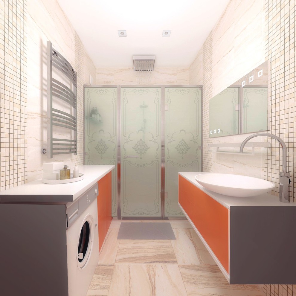 Бежевая романтика на 40 квадратных метрах.