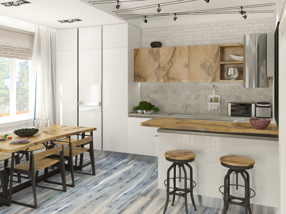 Средиземноморский лофт. Визуализация.