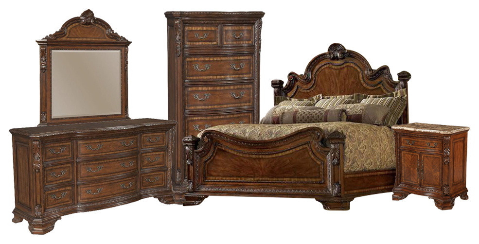 art old world bedroom furniture suite