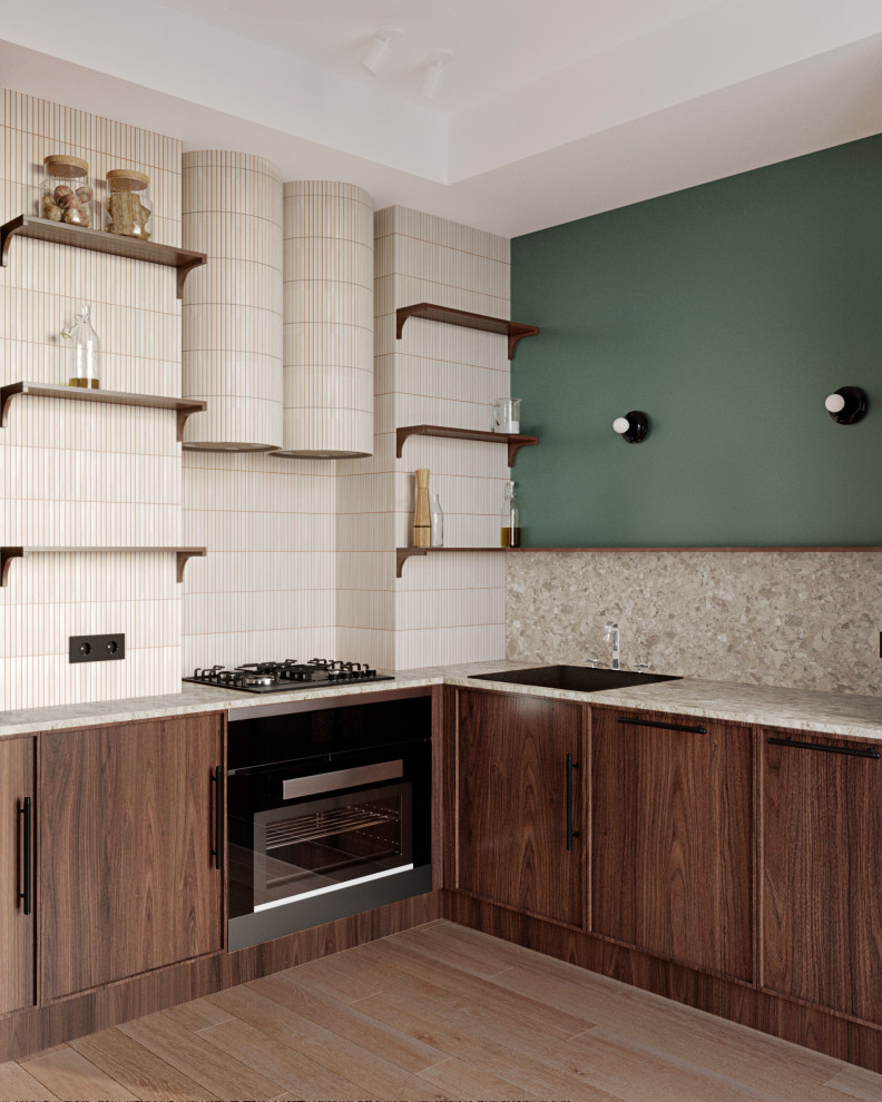 Квартира c элементами mid-century