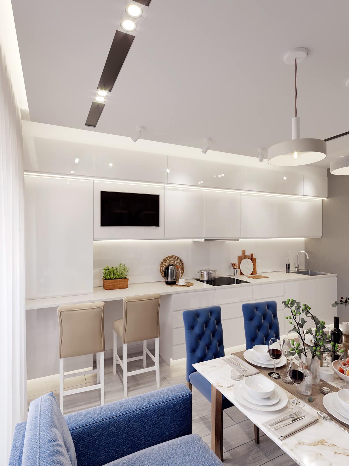 Дизайн-проект квартиры 71 м2