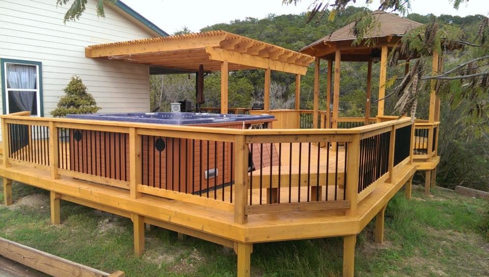 Photo of a country deck in Austin.