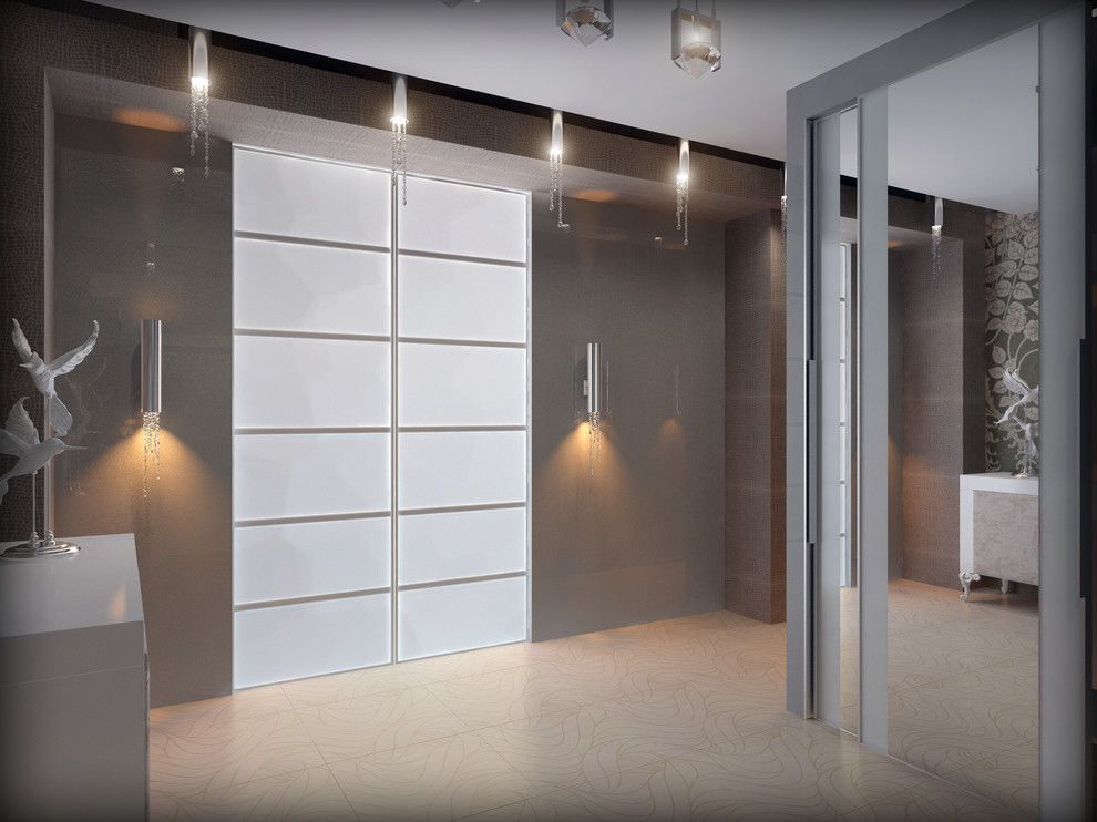 Hallway in muted colors