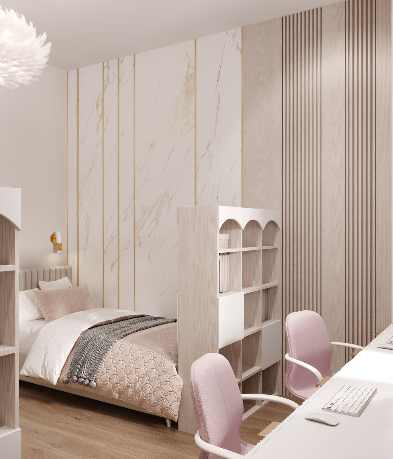 Квартира 127 кв.м. в современном стиле в ЖК Серебряный Парк.