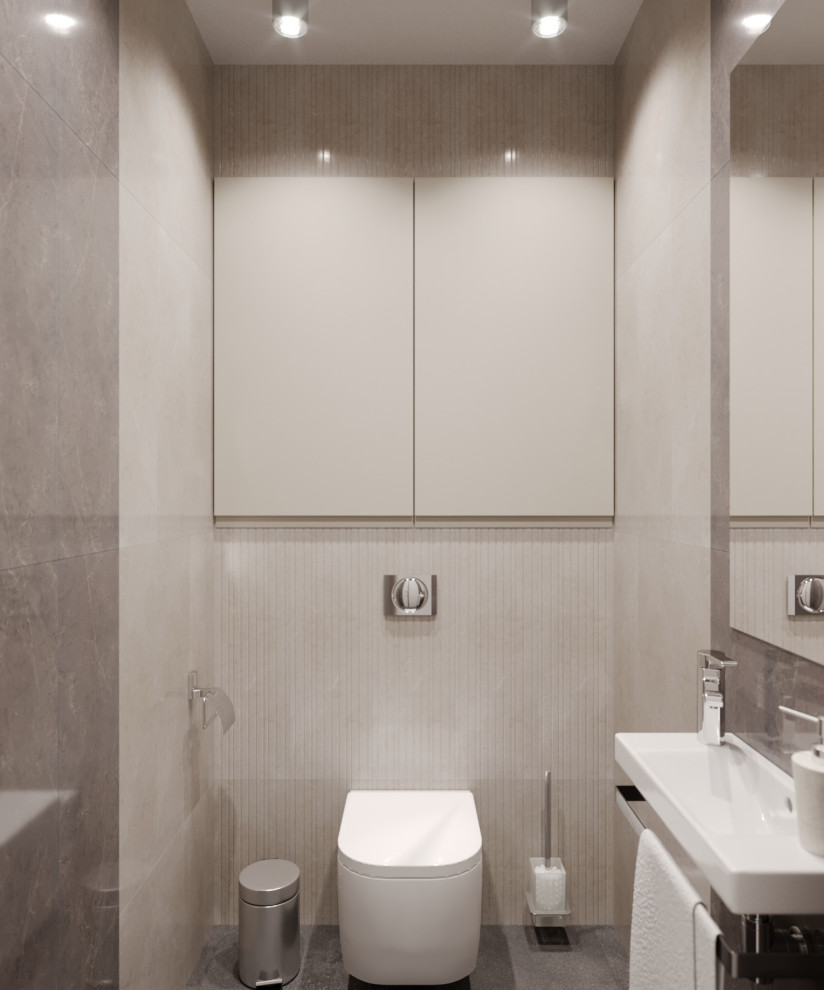 Современная кухня-гостиная