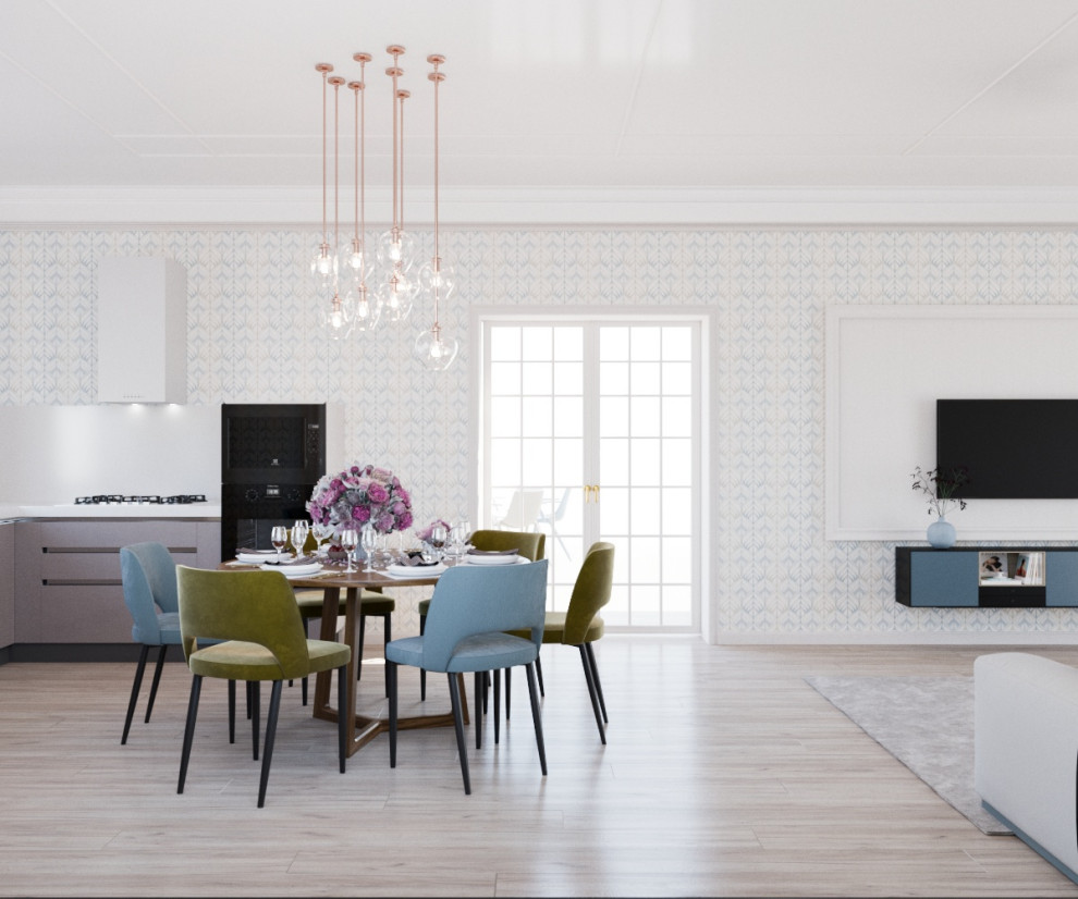 Интерьер коттеджа для молодой семьи с маленькими детьми