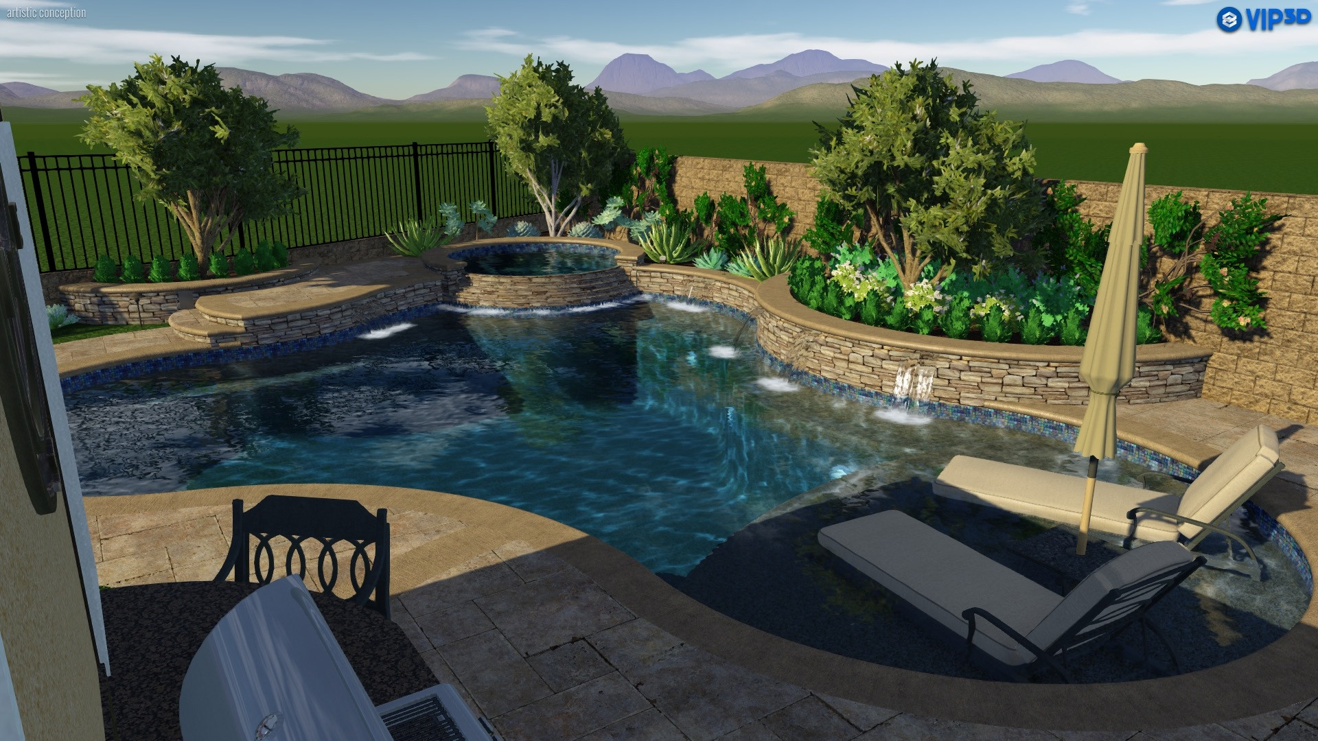Hollins Residence, Rancho Mission Viejo 3D