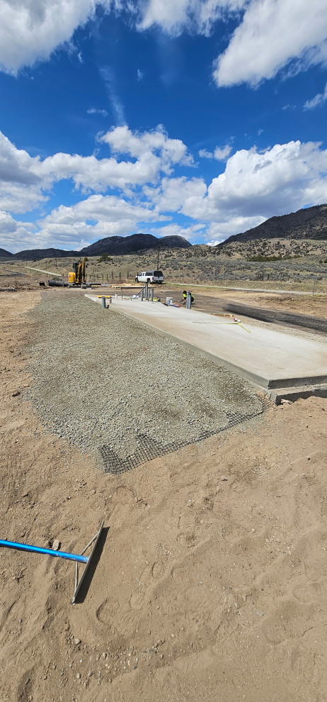 Concrete PAD for Hut