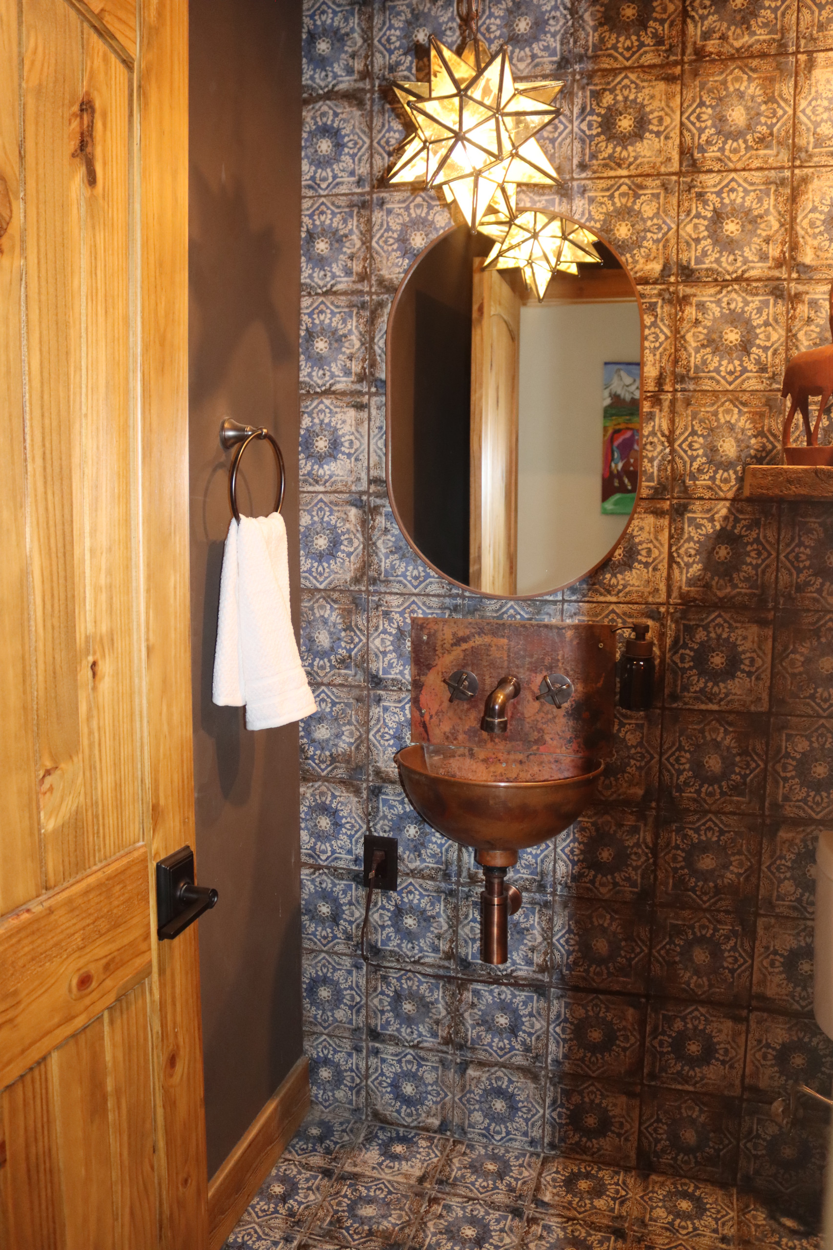 The Artisan Hideaway Powder Room