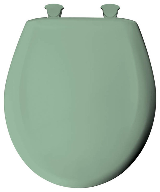 Bemis 200SLOWT 000 Plastic Round SlowClose Toilet Seat Contemporary