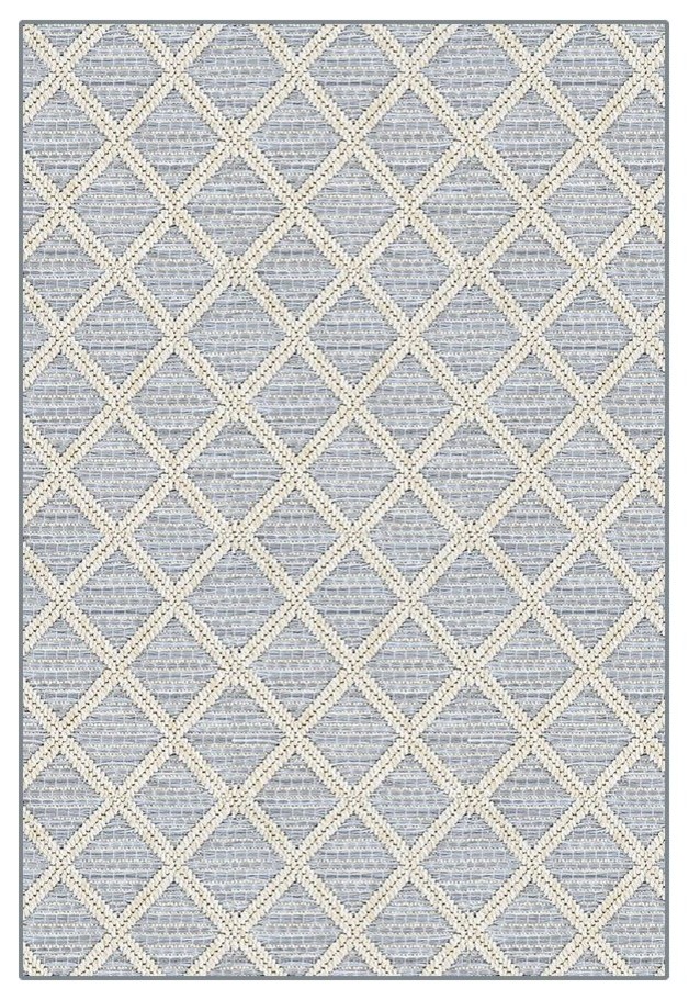 Couristan Cape May Area Rug Indoor/Outdoor Carpet, 3'x9' Scandinavian