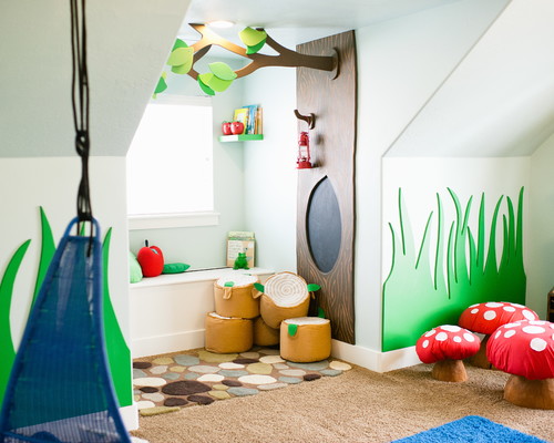 Whimsical Woodland Playroom by Mollie Openshaw