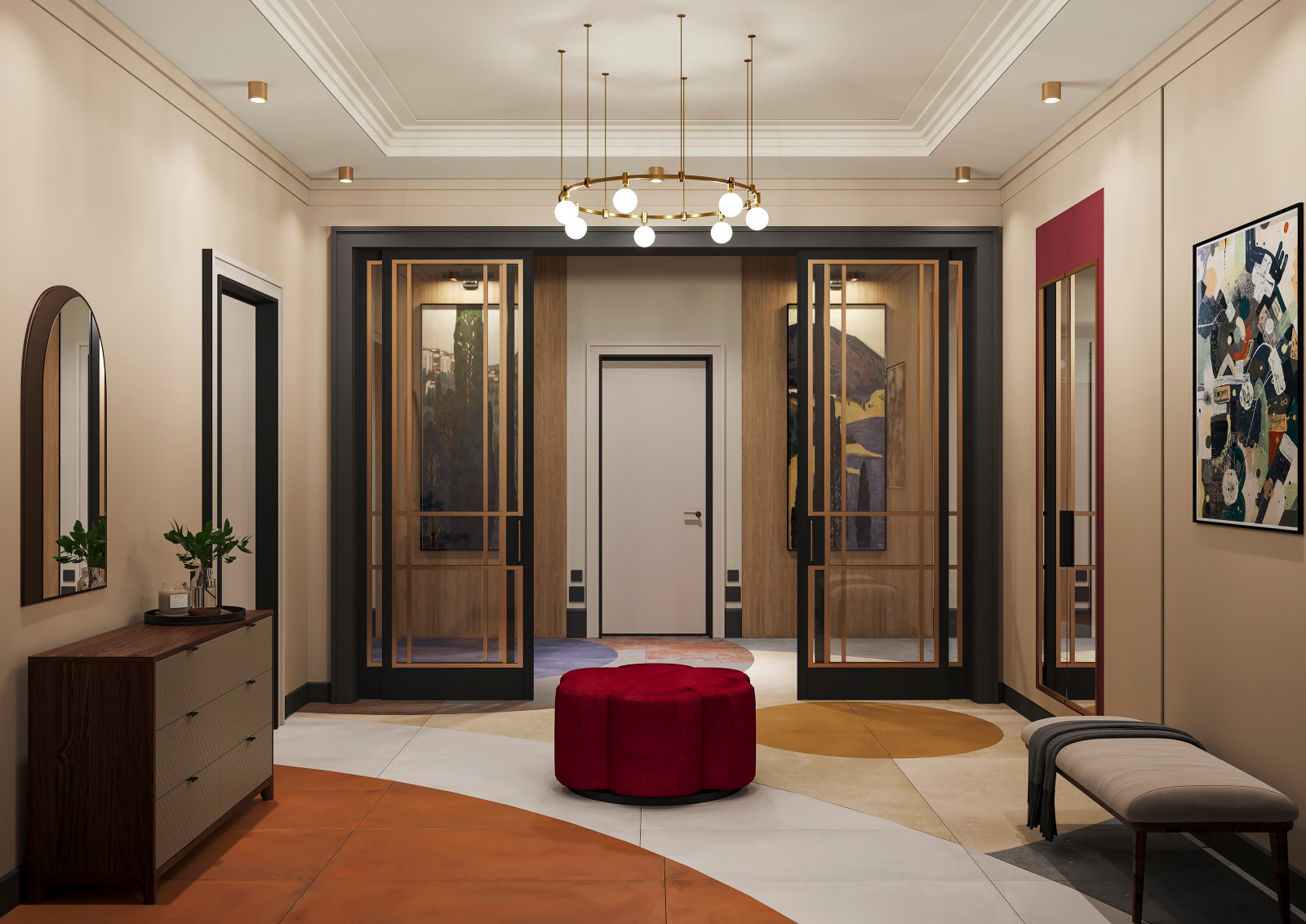 Дизайн загородного дома 400 кв.м.