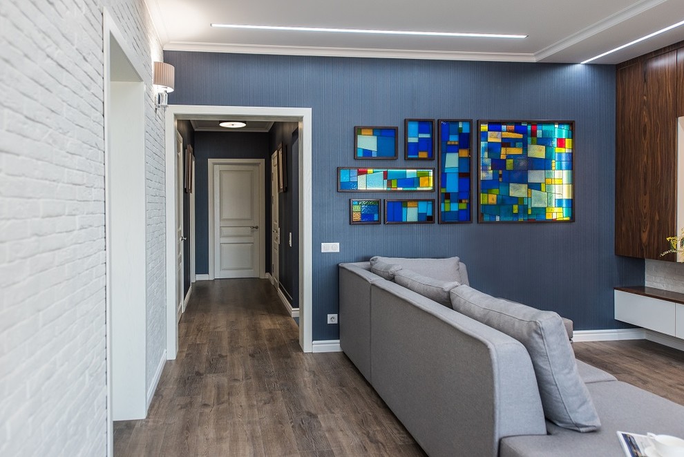 Гостиная с видом на бухту